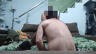 Transando gostoso com o puto depois da academia.