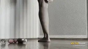 I couldn't control myself as I endured a short edging, only to be