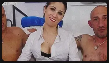 Deborah Sorrentino Italian MILF Double Penetration