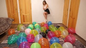 Emma mass popping in white sandals **4K**