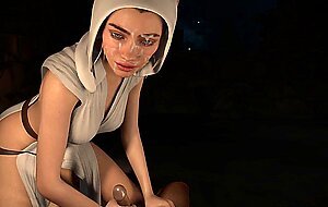 joi handjob princess leia trailer with credits