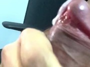 Gran verga mucho semen