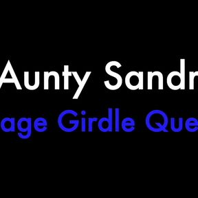 Aunty Sandra in Her Open Crotch Girdle Playing Vgq40