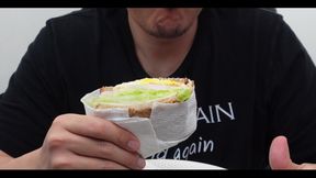 Good Morning Asmr Cum Eating Sandwich