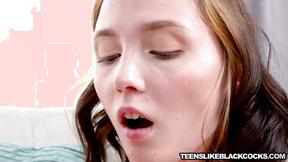 ”Dominant black Blade gapes the juicy twat of  babe Akina Asmus”