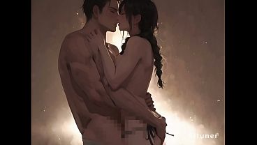 Sheer Light and Delicate Curves ―― A Slender Form Viewed from Behind