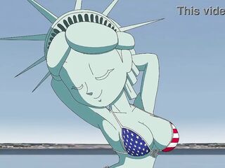 Statue of Liberty — Tansau (Porn Animation, eighteen )