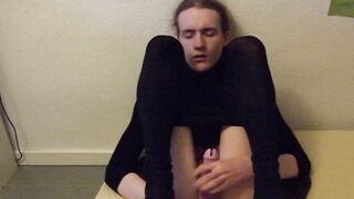 Submissive Aspirant enjoys intense dildo play & BDSM orgasm in Innocence for you guys