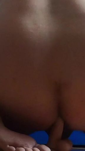 Man anal dildo riding.mp4