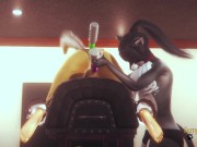 Furry Hentai Yiff - Cat uses Dildos and fuck a fox