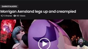 Thicc Ass Morrigan Creampied in Her Ass, Emma Frost Thighjob, Petite Alma Fucked From Behind