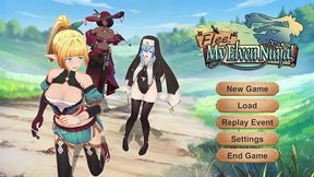 flee, my elven ninja! 3d - we are in the desert !!!