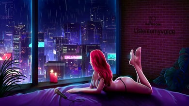 Prude girlfriend learns deepthroat from her slutty goth stepcousin in a wild threesome