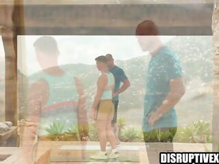 Homo Hunk Makes a Move On Hawt Yoga Instructor