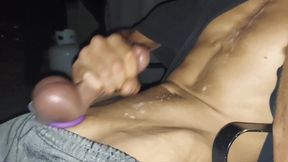 3 Big Cumshots with Slo Mo Replays