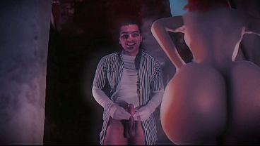 Caballero Sexy Numero Uno - Masturbacion con Sex Bot Doll que hace Striptease - Con Guantes de Latex - Animaci&oacute_n Realista 3D