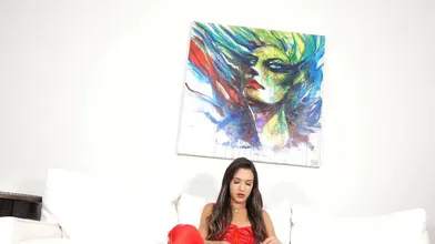 Big Cock Tranny Latina Lara Lopes Solo Masturbation Session