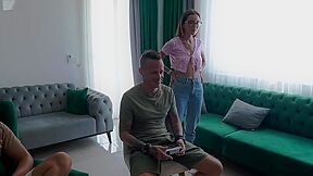 Unaware Cuck Husband Cheated On By His Teen 18+ Wife With His Friend