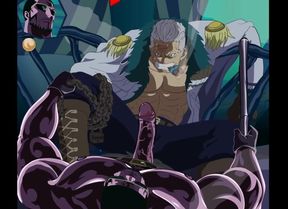 Meet and Fuck Gay - Vergo X Smoke - One Piece Hentai P72