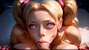 Compilation of slutty blondes and MILFs getting their big tits creampied