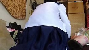 艦これ　【制服尻ふり】　【朱音もみじ】