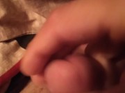 Мастурбация соло кончил в трусы I have a nice dick