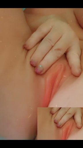 Bathtub Pussy Play Close up Cummmm Inside or on My Clit?