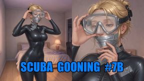 Scuba Gooning #7B: Neoprene Depths Mesmeric Surrender (Animated)
