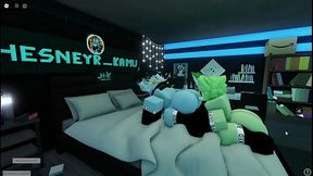 Roblox furry cumpliendo su fetiche de olfatear...( SNO / MX RLN )