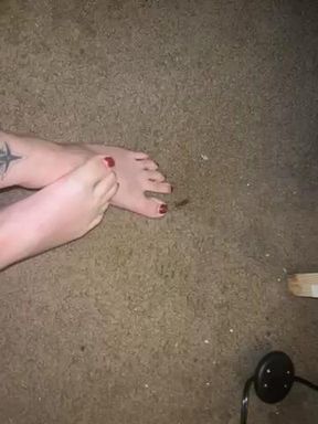 Red feet