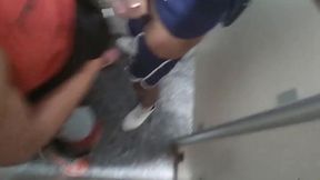 no banheiro publico com safadinhos gays