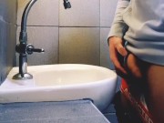 I piss in the sink