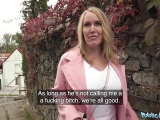 Public Agent - Spunking into my College Ally's Mommy's Throat