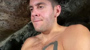 dirty men find a nice cave to fuck in