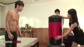 MILF Nao Mizuki Engages in Hardcore Threesome and Delivers Sensual Blowjob Pleasures