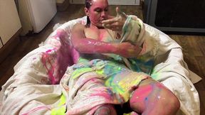 seriously sexy rude maid gunged, and strip slimed