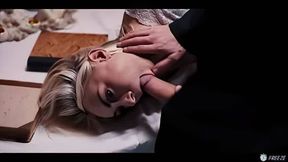 Small Tits Chloe Temple Got Time Frozen And Fucked by priest Charlie Dean