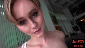 ”Assfucking dirty talker sexy girl with medium tits POV assdrilled”