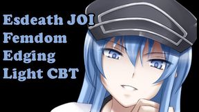 Esdeath Teaches You a Lesson [Hentai JOI, AgK JOI] (Femdom, Light CBT, Edging, CEI)