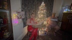 Mrs Kinkmas Christmas Story with Satana's Piggy.
