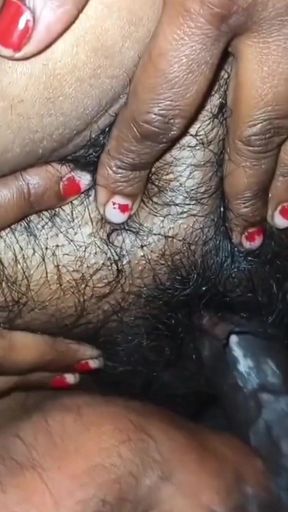 Stunning moment from &quot;Pregnant bhabhi ko devar ne raat bhar bed pe chudai kiya.big size boobs wali aunty ko uncle ne&quot;