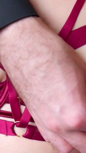 Iconic moment from &quot;Hot Submisse Slut meets to get her Rough Nipple Treatment&quot;