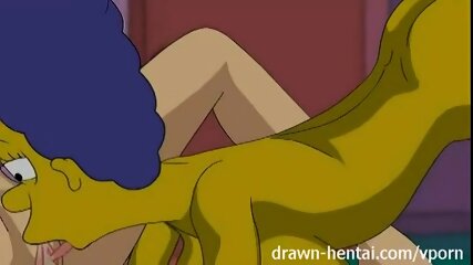 Lesbian Porn - Marge Simpson and Lois Griffin