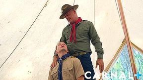 ScoutBoys Scoutmaster Dillon Stone drills pink twink hole deep