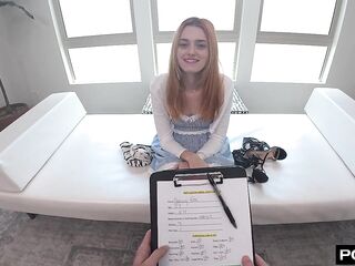 POVD Gracey Fox Lets Casting Agent Try Out Her Snatch