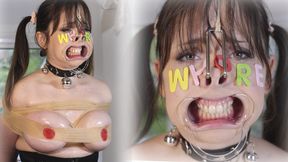 CLOWN FACE TIT BONDAGE 04