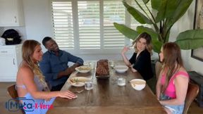 Lolly Dames and Chanel Camryn fucked by Jamie Knoxx and Mazy Myers