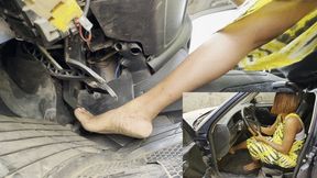 Fiery HOT Barefoot Cranking! Custom