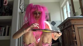 snotty, gothic anime fetish girls crush their neighbor s apartment out of boredom!