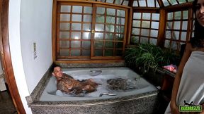 eu laceando o cu antes de fazer aquela dp - zarah santti - binho ted - jhonny gab